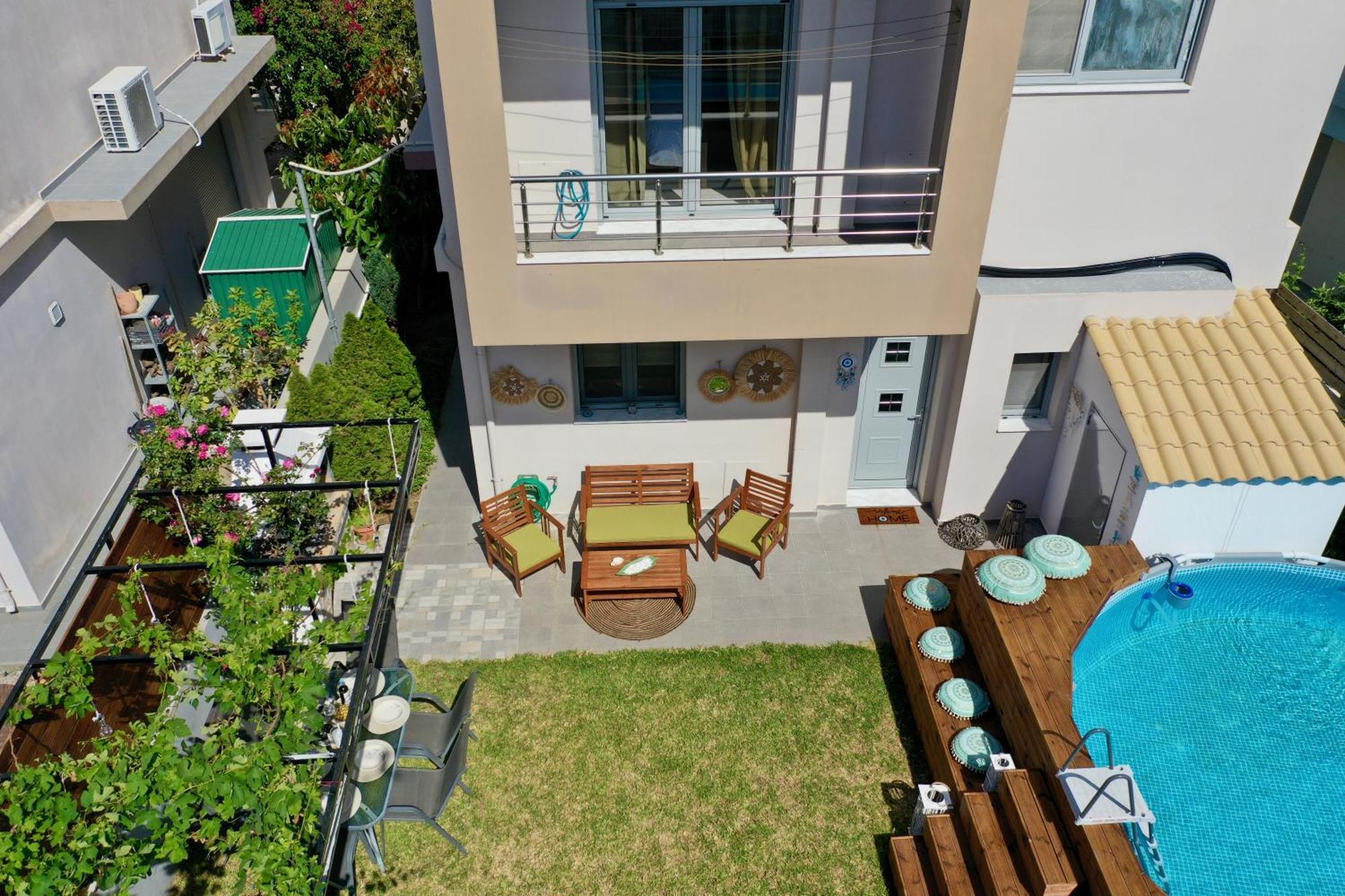 Dionysus seaside villa Ialisos Exterior foto
